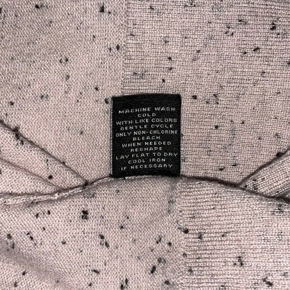 Pink Open Front Cardigan with Black Flecks by Verve Ami - Size Medium - Picture 10 of 10